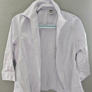 Anne Klein Size M Purple